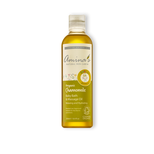 Organic Chamomile Baby Bath & Massage Oil