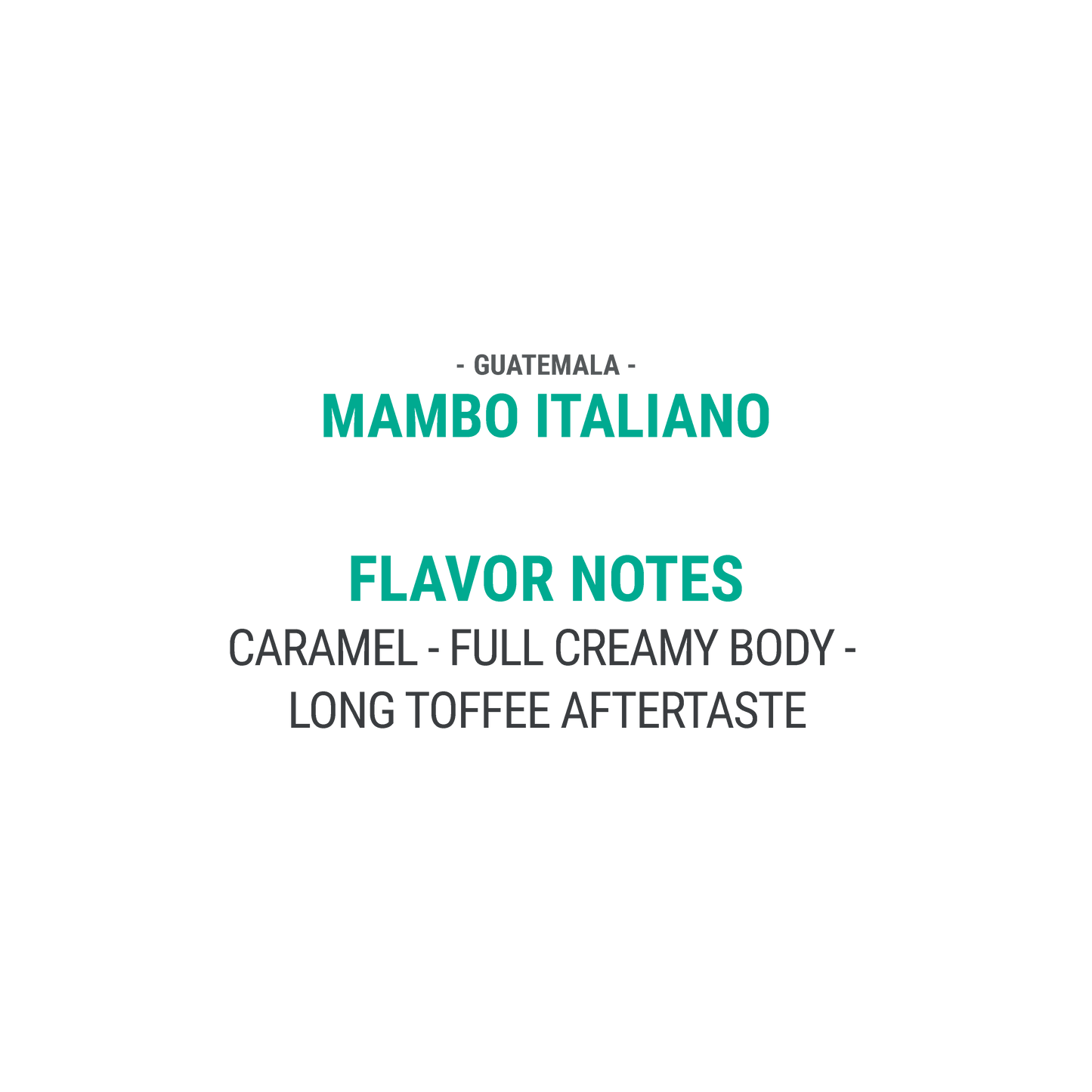 Mambo Italiano - Cypher Urban Roastery
