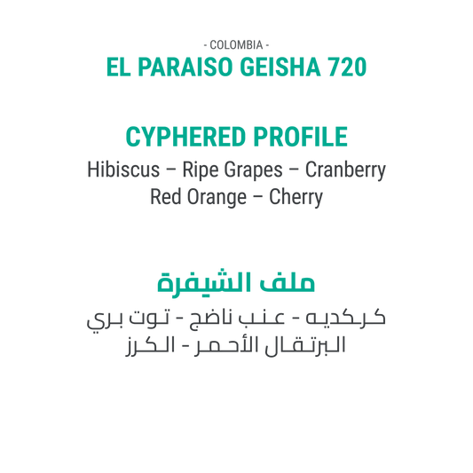 El Paraiso Geisha 720 - Colombia