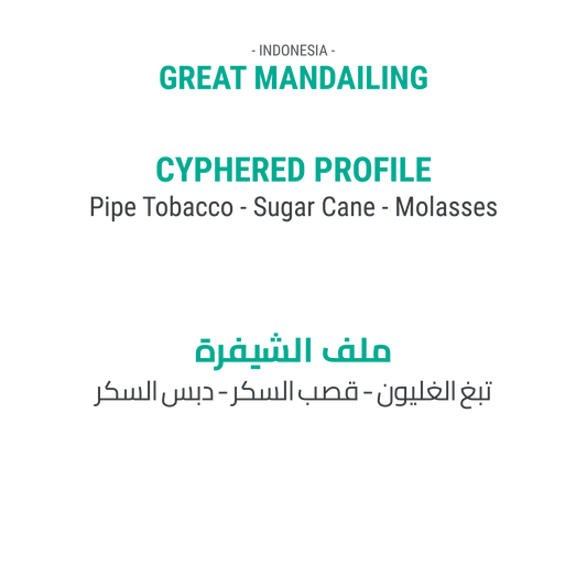 Great Mandailing - Indonesia - Cypher Urban Roastery