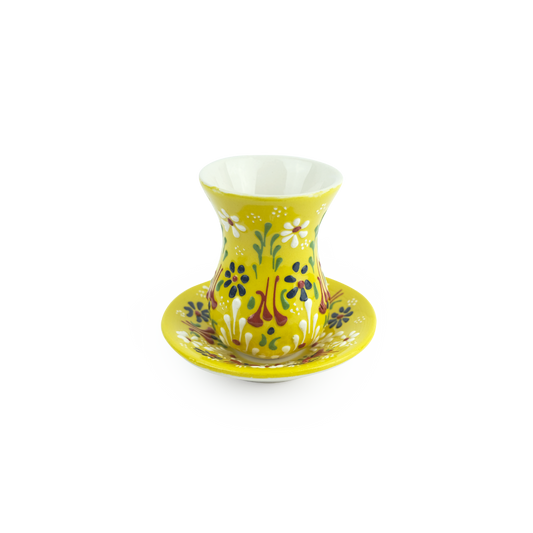 Lebanese Tea Cups - Yellow - Cypher Urban Roastery