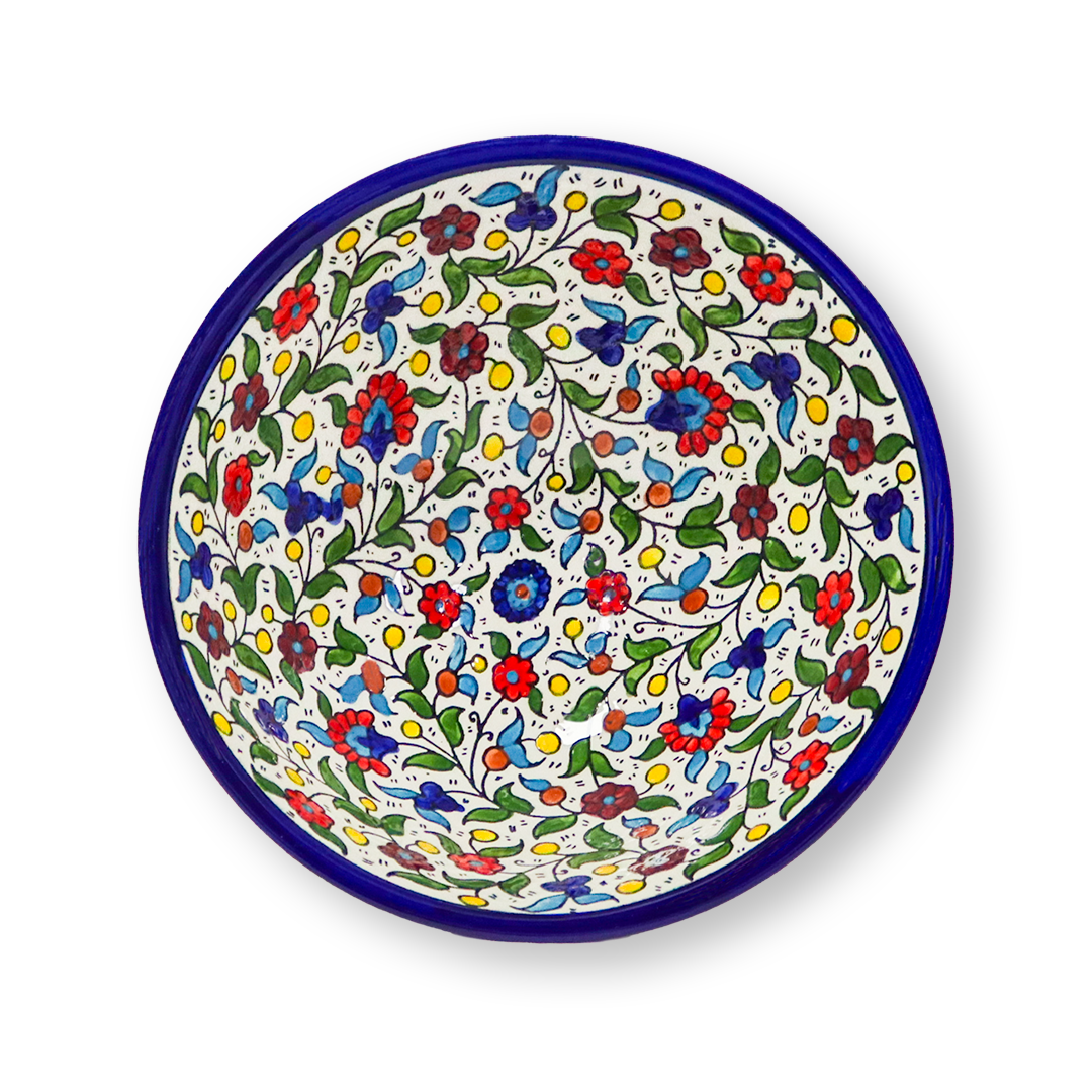 Khalili Round Plate - Colored - Cypher Urban Roastery
