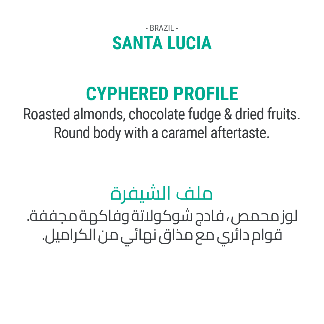 Santa Lucia - Brazil - Cypher Urban Roastery