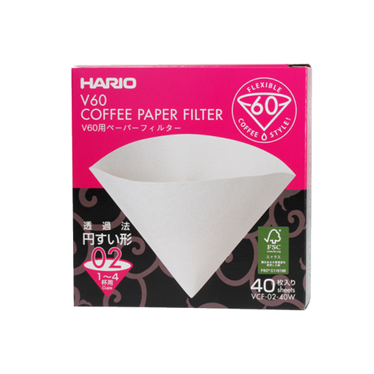 Hario V60 Paper Filters - Cypher Urban Roastery