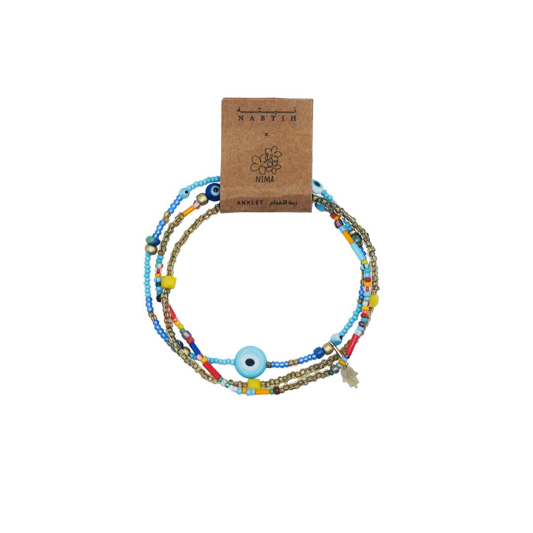 Nabtih x By Nima Anklets