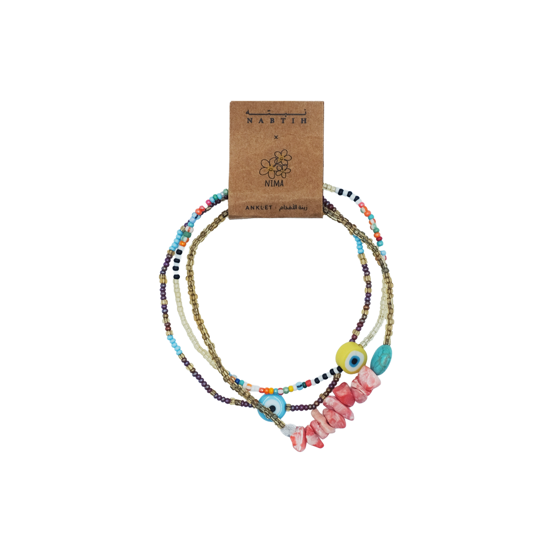 Nabtih x By Nima Anklets