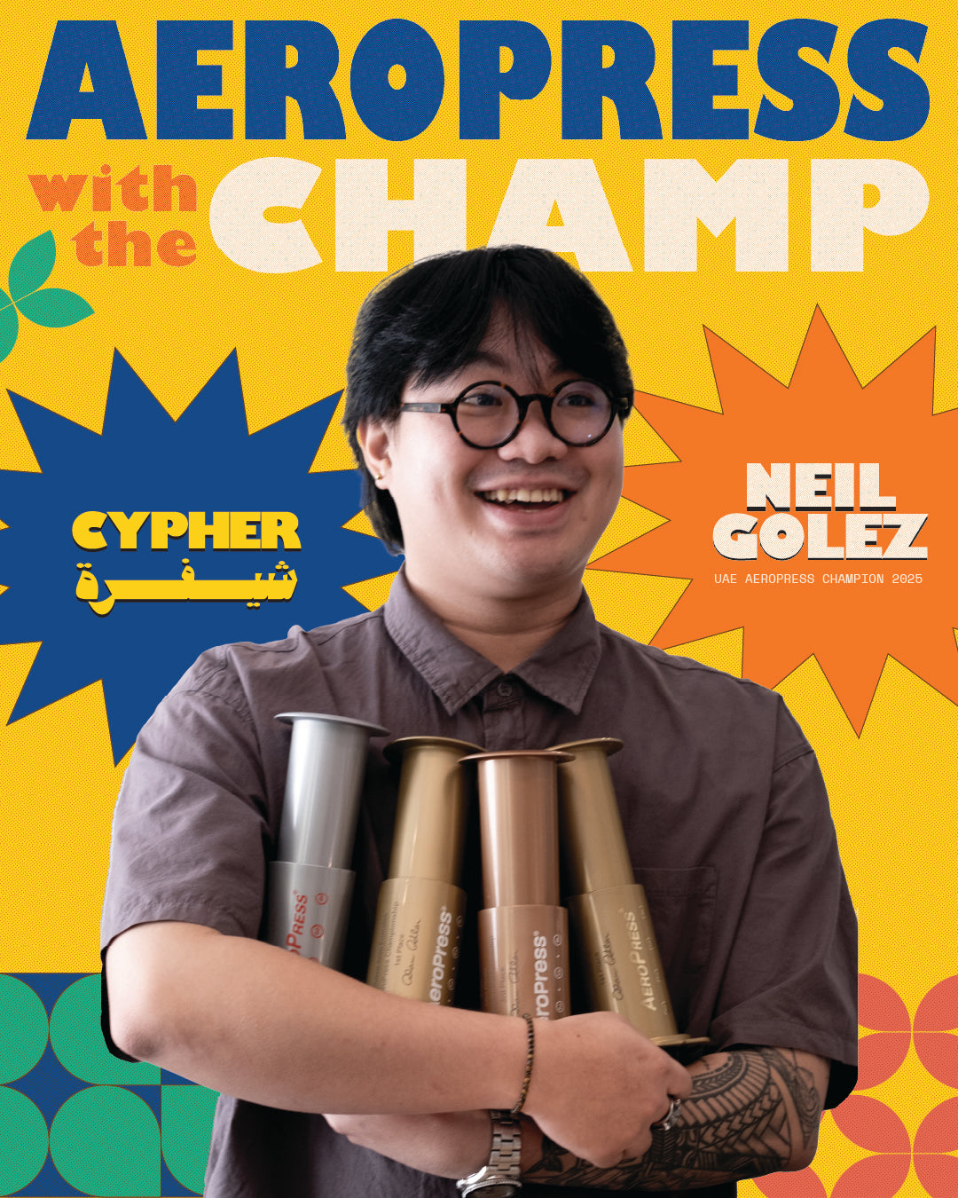 AeroPress with the Champ - Cypher Urban Roastery