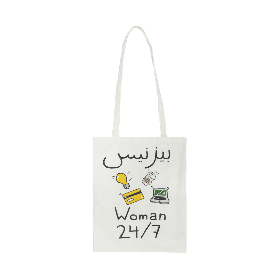 Business Woman Tote Bag