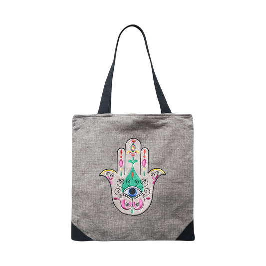 Hand of Fatima Tote Bags - Cypher Urban Roastery