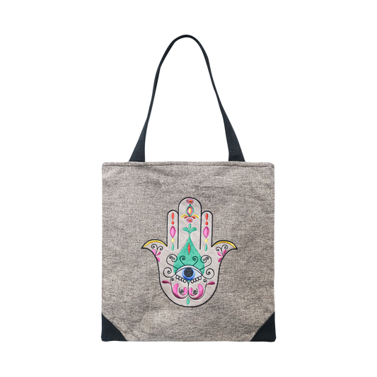 Hand of Fatima Tote Bags - Cypher Urban Roastery
