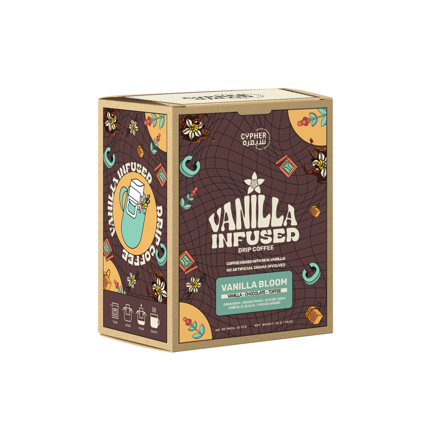 Vanilla Infused Drip Coffee Box