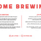 Home Brewing - Gift Card