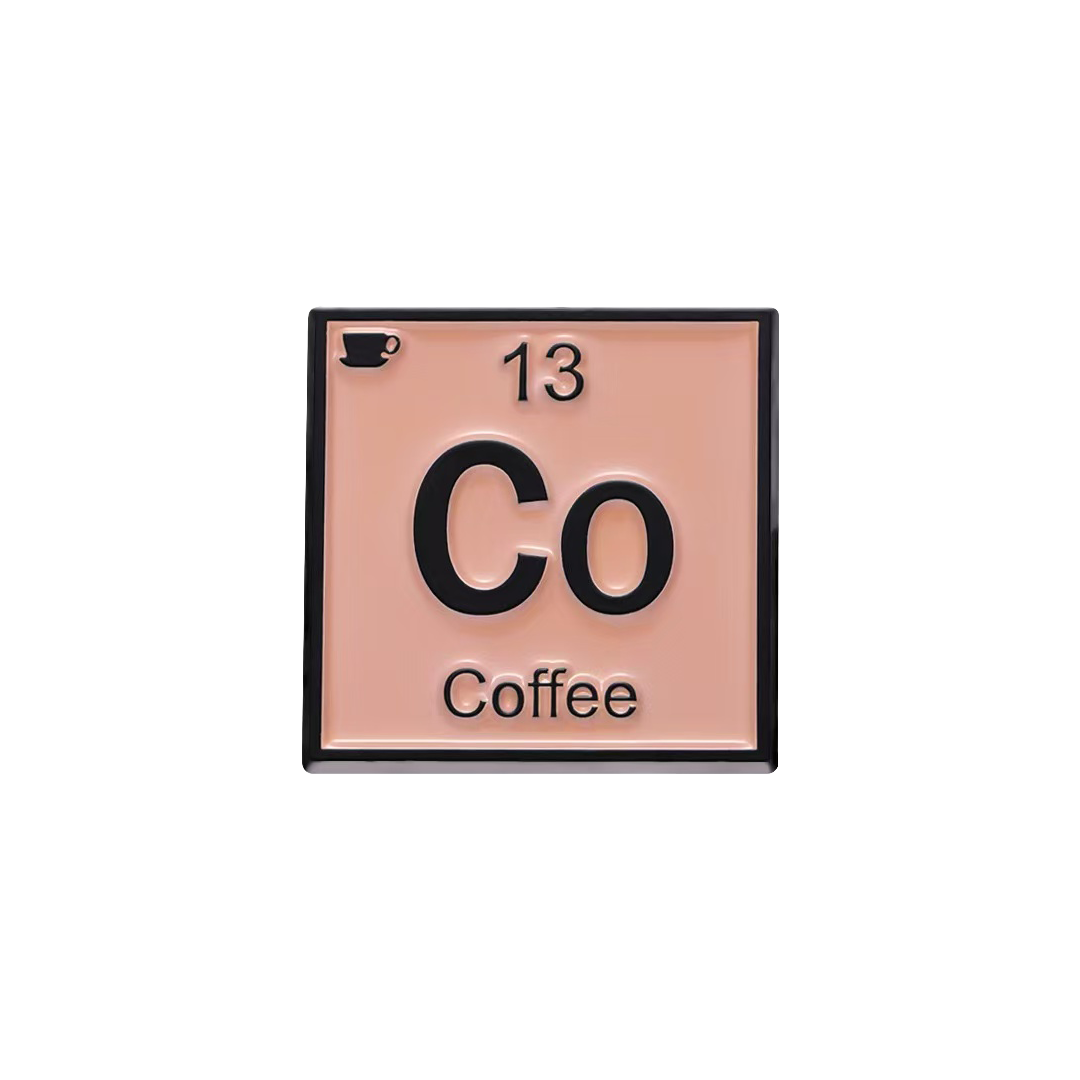 Coffee Statements Enamel Pin