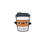 Coffee Cups Enamel Pin