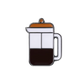 Coffee Gadgets Enamel Pin