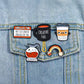 Coffee Cups Enamel Pin