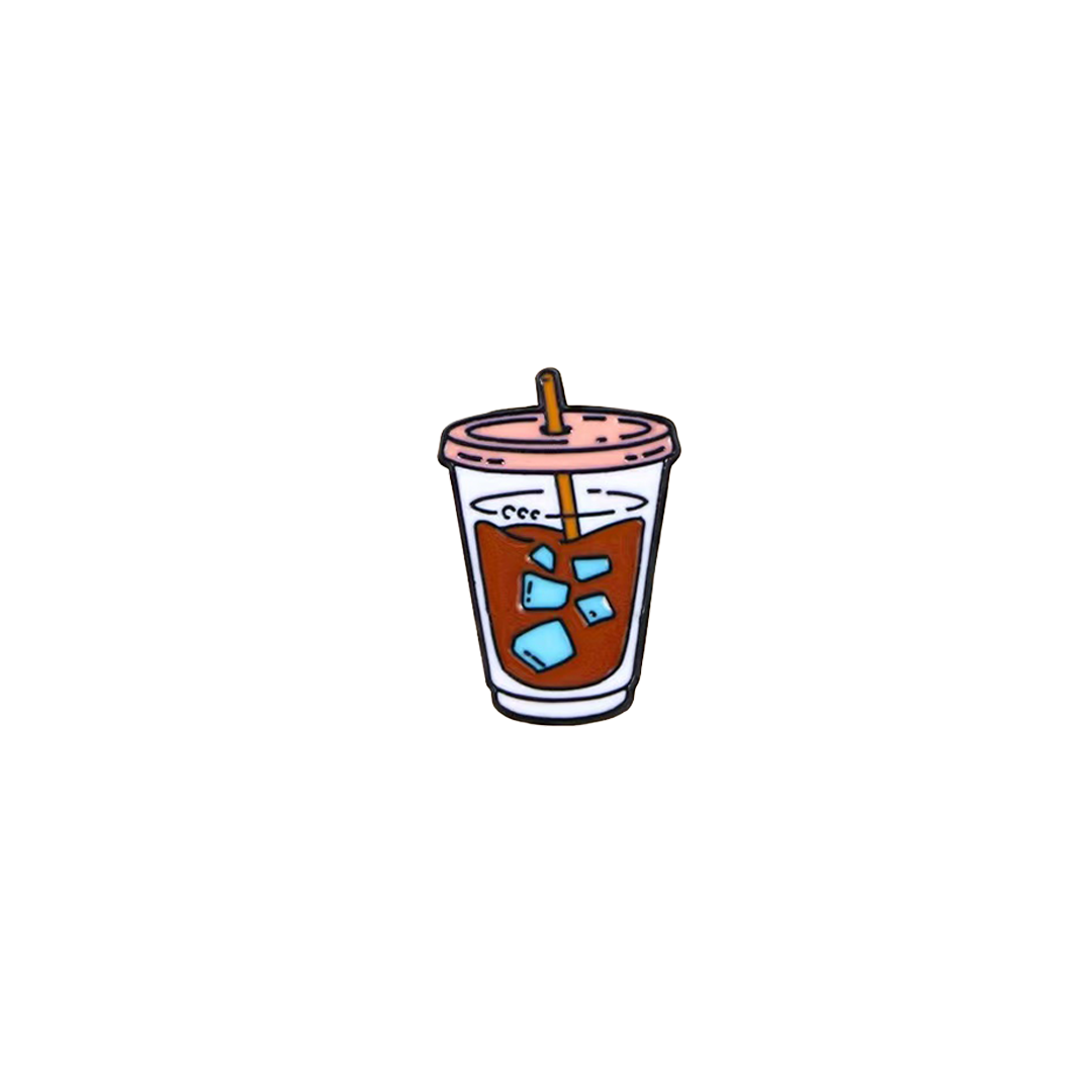 Coffee Cups Enamel Pin