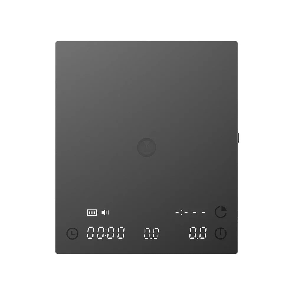 Timemore Mirror Basic 3 Coffee Scale - Black, in use