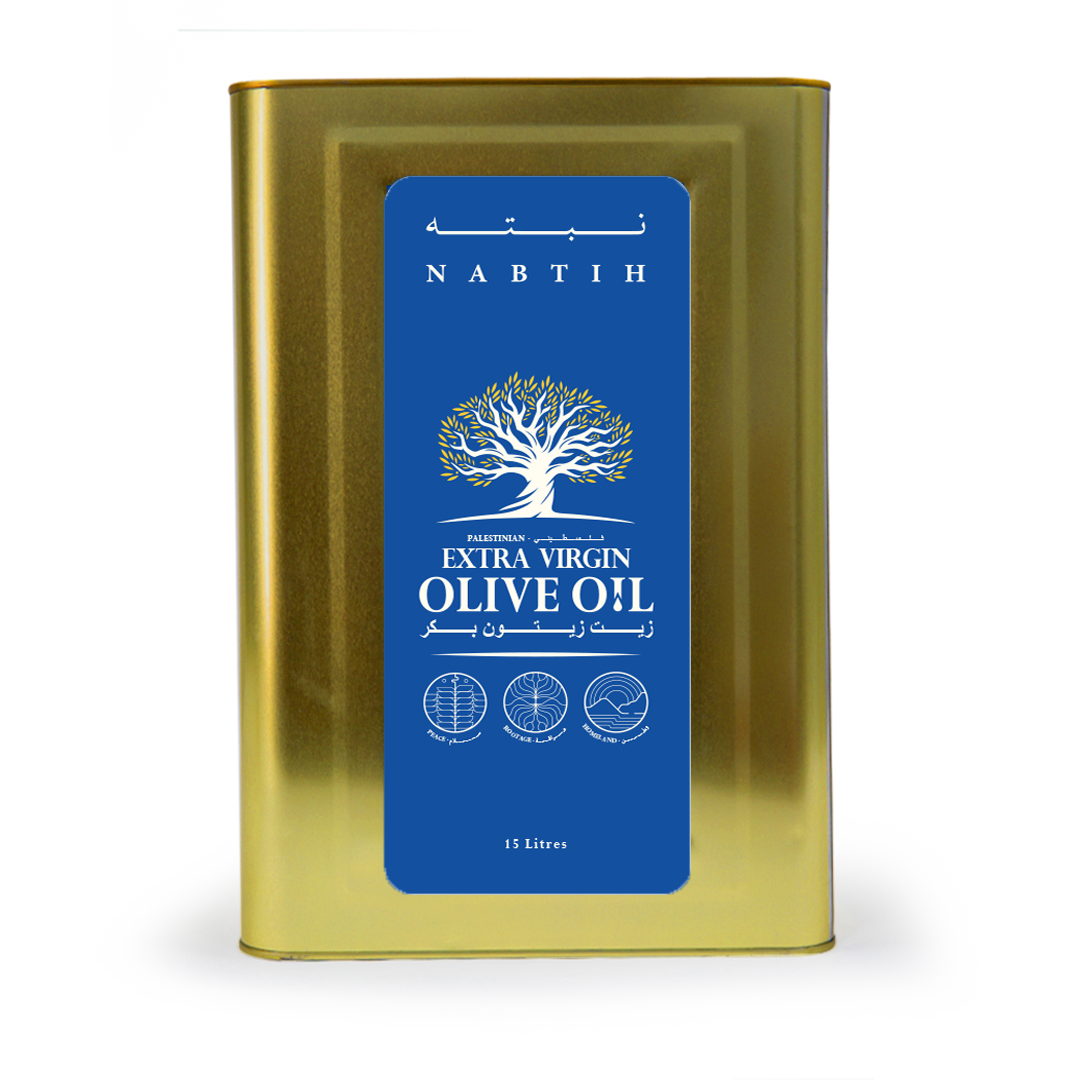 Palestinian Olive Oil - Salfeet 15L - November 2024 Crop