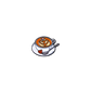 Coffee Cups Enamel Pin