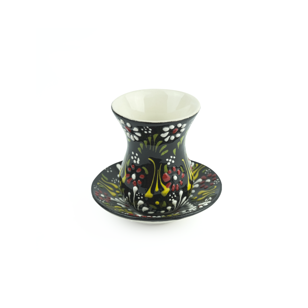 Lebanese Tea Cups - Black - Cypher Urban Roastery
