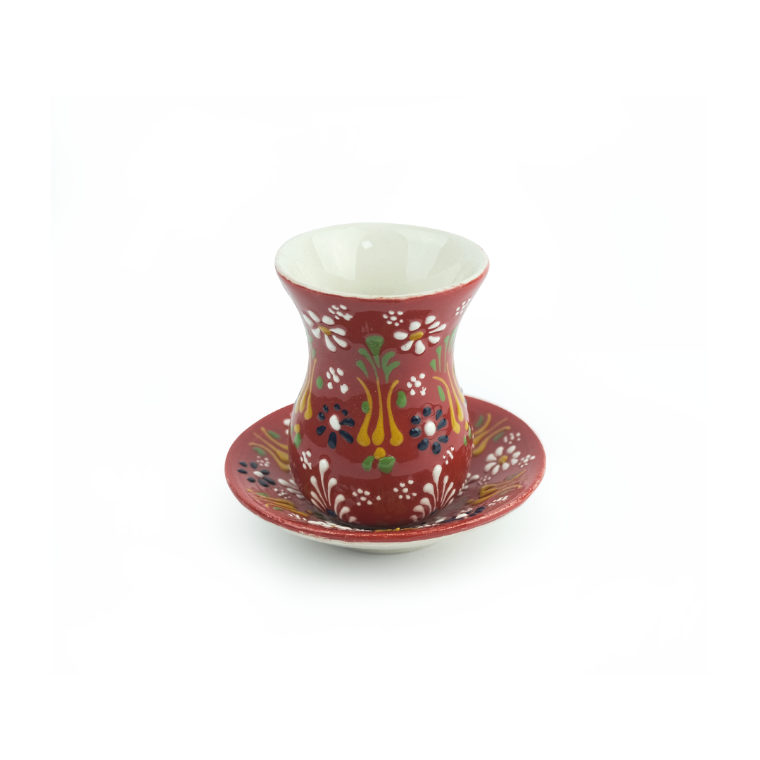 Lebanese Tea Cups - Red - Cypher Urban Roastery