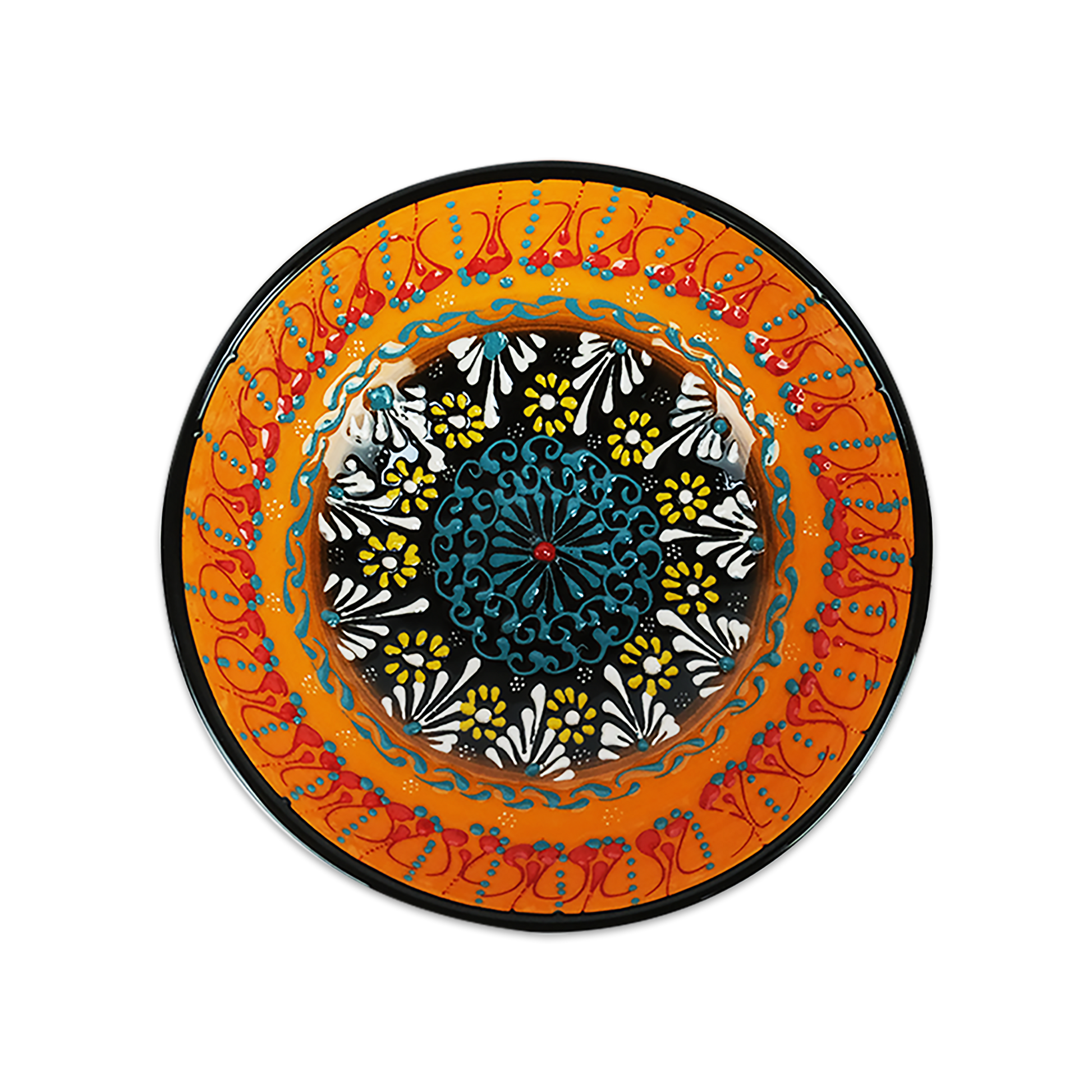 HANDMADE LEBANESE BOWL - ORANGE - Cypher Urban Roastery