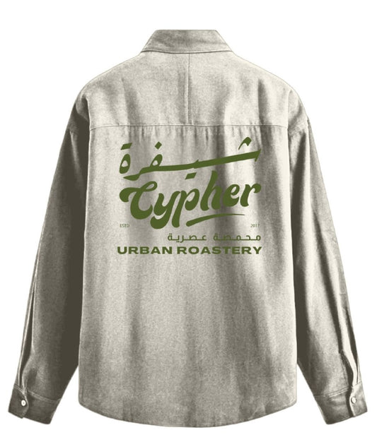 Cypher Long Sleeve Shirt Beige