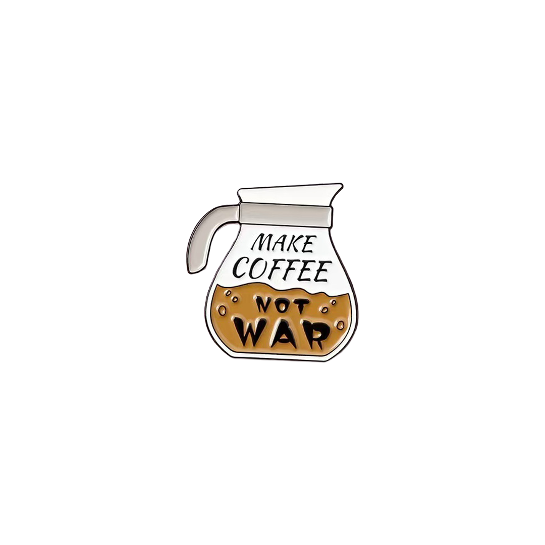 Coffee Statements Enamel Pin