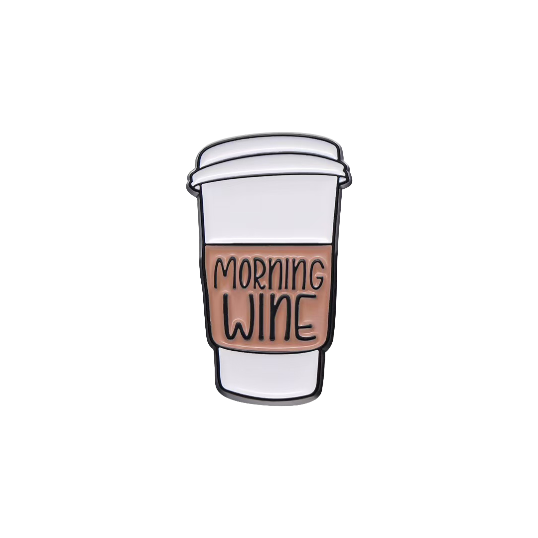 Coffee Cups Enamel Pin