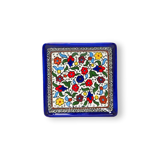Khalili Square Plate - Colored