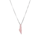 Opal Palestine Map Necklace - Pink Plain