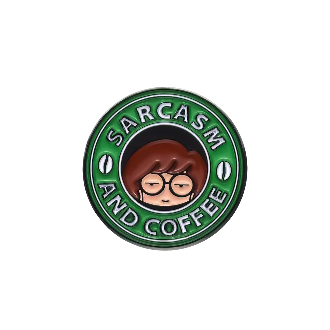 Coffee Statements Enamel Pin