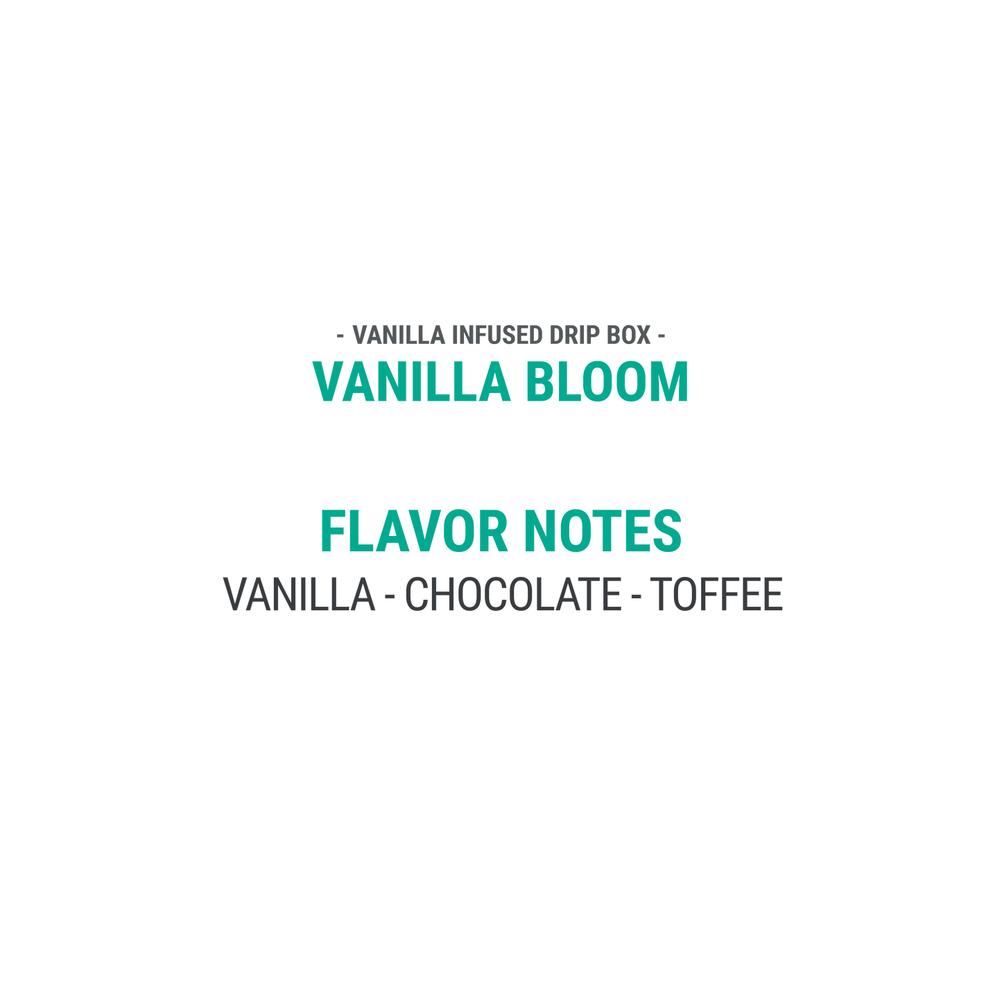 Vanilla Infused Drip Coffee Box