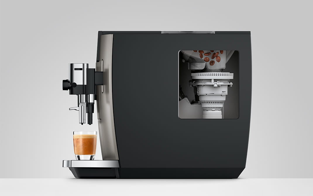 Jura E8 Midnight Silver - P.A.G.2 grinder