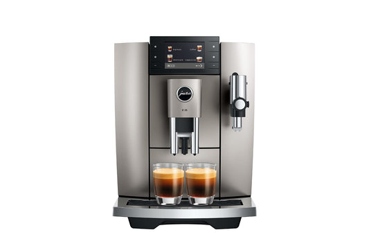 Jura E8 Midnight Silver coffee machine