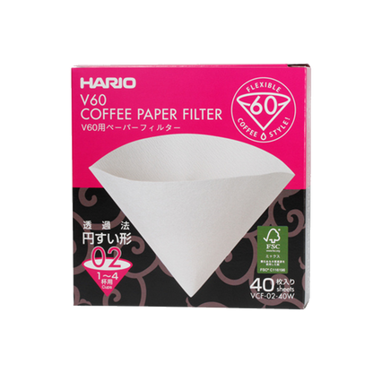 Hario V60 Paper Filters - Cypher Urban Roastery